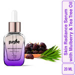 Buy Purplle Skin Radiance Serum with Mulberry & Tea Tree Oil | Anti-acne | Hydrating | Pore Reducing | Brightening | Anti-aging | Facial Oil (20 ml) - Purplle