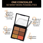 Buy Purplle Concealer Palette, Covert Operation Guardian - Special Agent 3 (12 g) - Purplle