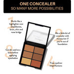 Buy Purplle Concealer Palette, Covert Operation Guardian - Field Agent 4 (12 g) - Purplle
