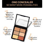Buy Purplle Concealer Palette, Covert Operation Guardian - Foreign Agent 6 (12 g) - Purplle