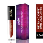 Buy Purplle Ultra HD Velvet Matte Liquid Lipstick, Brick Red - Road Trips I Want To Repeat 8 (4 ml) - Purplle