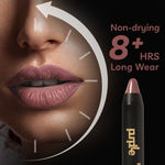 Buy Purplle Lip Crayon, Soft Matte with Jojoba Oil, Brown - Never Have I Ever Time 3 (3 g) - Purplle