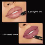 Buy Purplle Lip Crayon, Soft Matte with Jojoba Oil, Brown - Never Have I Ever Time 3 (3 g) - Purplle