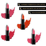Buy Purplle Ultra HD Matte Mini Lipstick, For Fair Skin, Pack of 4 - Kit 2 (1.5 g X 4) - Purplle