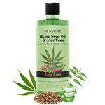 Buy ST. D´VENCE Hemp Seed Oil & Aloe Vera Body Wash With Neem (500 ml) - Purplle