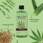 Buy ST. D´VENCE Hemp Seed Oil & Aloe Vera Body Wash With Neem (500 ml) - Purplle