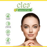 Buy Clea Cleansing & Makeup Remover Wipes Lemon & Tulsi (8 Wipes per pack) Pack of 7 - Purplle