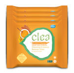 Buy Clea Cleansing & Makeup Remover Wipes (Haldi & Chandan) (25 Wipes per pack) (Big Wipe does job of Two) Pack of 4 - Purplle