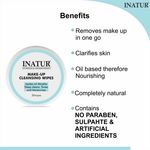 Buy Inatur Jojoba Oil Micellar Make-Up Cleansing Wipes 30 Pcs - Purplle