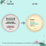 Buy Inatur Nail Paint Remover Wipes - Purplle