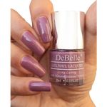 Buy DeBelle Gel Nail Polish Combo Set of 2 - Glamarous Garnet (Dark Maroon) and Laura Aura (Light Mauve) 8 ml each - Purplle