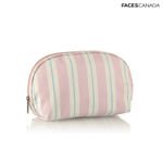 Buy Faces Canada Pouch - D Shape Stripe (Pink) - Purplle