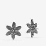 Buy Queen Be Oxidised Six Petal Flower Tops - Purplle