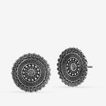 Buy Queen Be Oxidised Concentric Circle Round Tops - Purplle