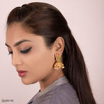 Buy Queen Be Golden Trinity Jhumki - Purplle