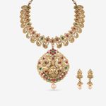 Buy Queen Be Holy Trinity Temple Necklace Set - Purplle