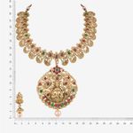 Buy Queen Be Holy Trinity Temple Necklace Set - Purplle