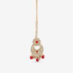 Buy Queen Be Twin Kundan Bridal Necklace Set - Purplle
