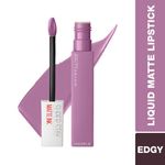 Buy Maybelline New York Super Stay Matte Ink Liquid Lipstick - Philosopher 100 (5 g) - Purplle
