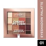 Buy L'Oreal Paris Eyeshadow Palette, Cherry my Cheri - Purplle