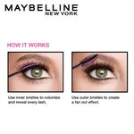 Buy Maybelline New York Mascara, No-clumping, Fanning Brush, Waterproof, Lash Sensational, Black - 10 ml - Purplle