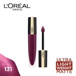 Buy L'Oreal Paris Rouge Signature Matte Liquid Lipstick - I Captivate 131 (7 ml) - Purplle