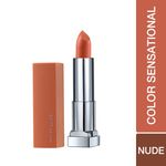 Buy Maybelline New York Color Sensational Creamy Matte Lipstick The Bricks-City Heat Collection - Soho Nudes 4 (3.9 g) - Purplle