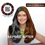 Buy Garnier Color Naturals Creme Riche Hair Color, 7.3 Golden Brown, ( 55 ml + 50 g ) - Purplle