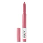 Buy Maybelline New York Lipstick, Matte Finish, Long-lasting, Intense Colour, SuperStay Crayon Lipstick, 25 Stay Exceptional, 1.2 gm - Purplle