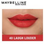 Buy Maybelline New York Super Stay Crayon Lipstick, 40 Laugh Louder, ( 1.2g) - Purplle