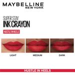 Buy Maybelline New York Super Stay Crayon Lipstick, 45 Hustle in Heels, ( 1.2g) - Purplle