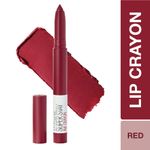 Buy Maybelline New York Super Stay Crayon Lipstick, 50 Own your Empire (1.2 gm) - Purplle