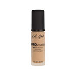 Buy L.A. Girls Pro Color & Pro Matte Foundation - Nude( 30 ml) - Purplle