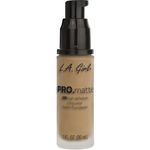 Buy L.A Girls Pro Color & Pro Matte Foundation - Sandy Beige( 30 ml) - Purplle