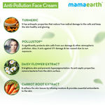 Buy Mamaearth Anti-Pollution Daily Face Cream for Dry & Oily Skin with Turmeric & Pollustop For a Bright Glowing Skin (80 ml) - Purplle
