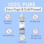 Buy WishCare 100% Pure Cold Pressed Moroccan Argan Oil - for Healthy Hair & Skin (100 ml) - Purplle