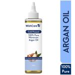Buy WishCare 100% Pure Cold Pressed Moroccan Argan Oil - for Healthy Hair & Skin (100 ml) - Purplle