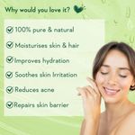 Buy WishCare Pure & Natural Aloe Vera Gel - 200 Ml - Enriched With Vitamin E - Multipurpose Gel for Skin and Hair - Purplle