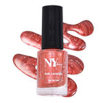 Buy NY Bae Galasexy Nail Lacquer - Sizzling Redshift 10 (6 ml) | Red | Shimmer Finish | High Colour Payoff | Chip Free | Long lasting | Cruelty Free - Purplle