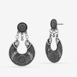 Buy Queen Be Oxidised Fusion Chandbali - Purplle