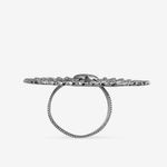Buy Queen Be Oxidised Goddess Cocktail Ring - Purplle