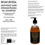 Buy Bioayurveda Anti-Frizz Hair Straightening Oil Shampoo| Reduce Frizz, Dandruff, Itchy Scalp (500 gm) - Purplle