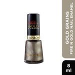Buy Revlon Fire n Gold Nail Enamel - Gold Grains (8 ml) - Purplle