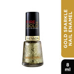 Buy Revlon Fire n Gold Nail Enamel - Gold Sparkle (8 ml) - Purplle