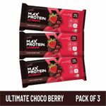 Buy Rite Bite Max Protein Ultimate Choco Berry Bar - Pack of 3 ( 300 g) - Purplle
