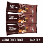 Buy Rite Bite Max Protein Active Choco Fudge Bar - Pack of 3 ( 75 g x 3) - Purplle