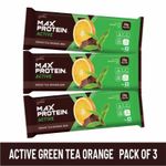 Buy Rite Bite Max Protein Active Green Tea Orange Bars - Pack of 3 (70 g x3) - Purplle