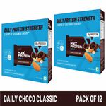 Buy Rite Bite Max Protein Daily Choco Classic Bars - Pack of 12 (50g x 12) ( 600 g) - Purplle