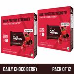 Buy Rite Bite Max Protein Daily Choco Berry Bars - Pack of 12 (50g x 12) ( 600 g) - Purplle