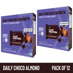 Buy Rite Bite Max Protein Daily Choco Almond Bars - Pack of 12 (50g x 12) ( 600 g) - Purplle